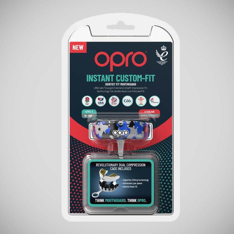 OPRO Zahnschutz Instant Custom Fit Camo Senior