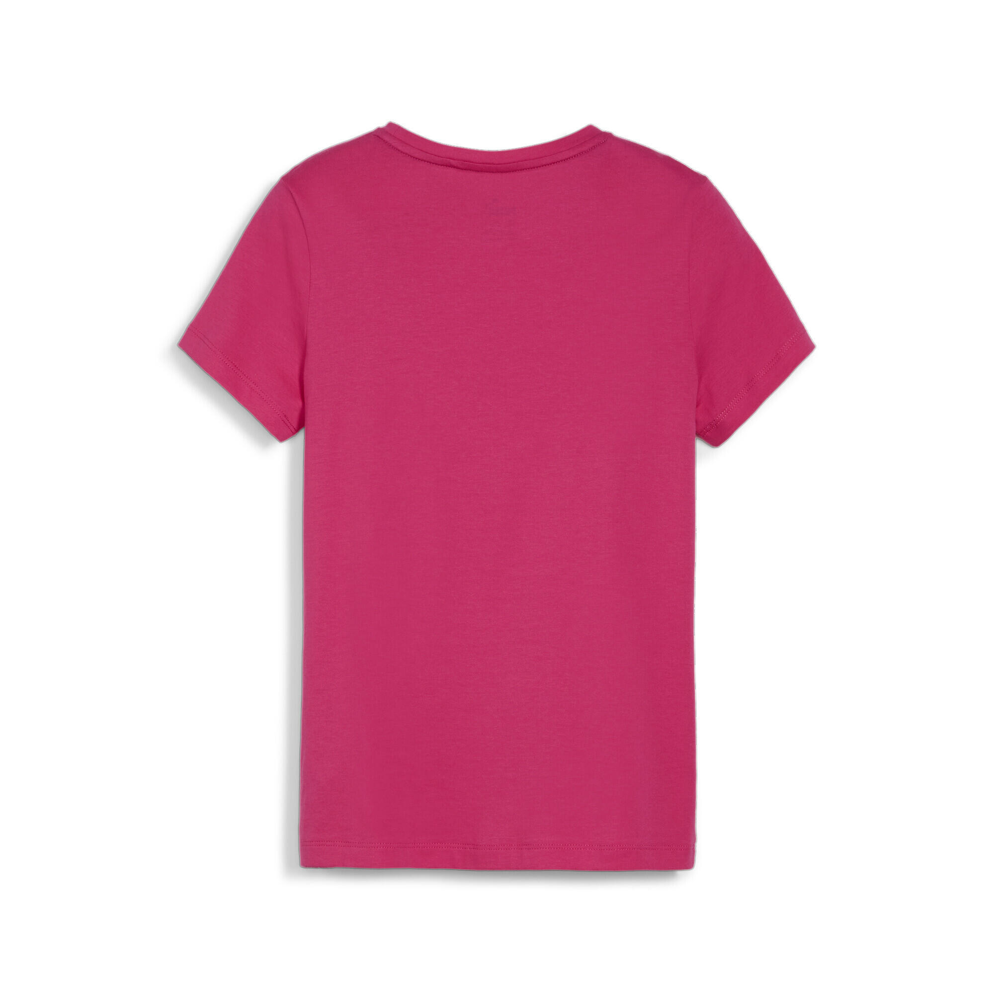 T-shirt Essentials Logo Enfant et Adolescent PUMA Garnet Rose Pink 5/5
