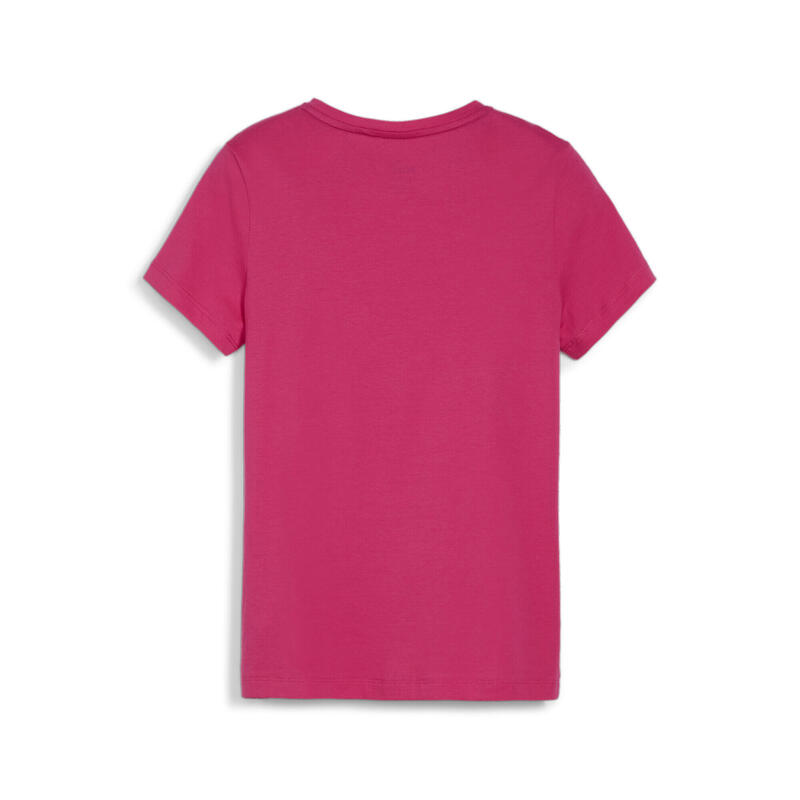 T-shirt con logo Essentials Youth PUMA Garnet Rose Pink