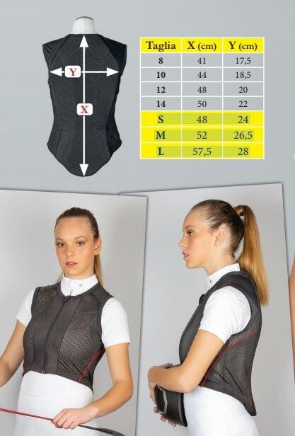 Back protector level 2 for children Tattini 2/3