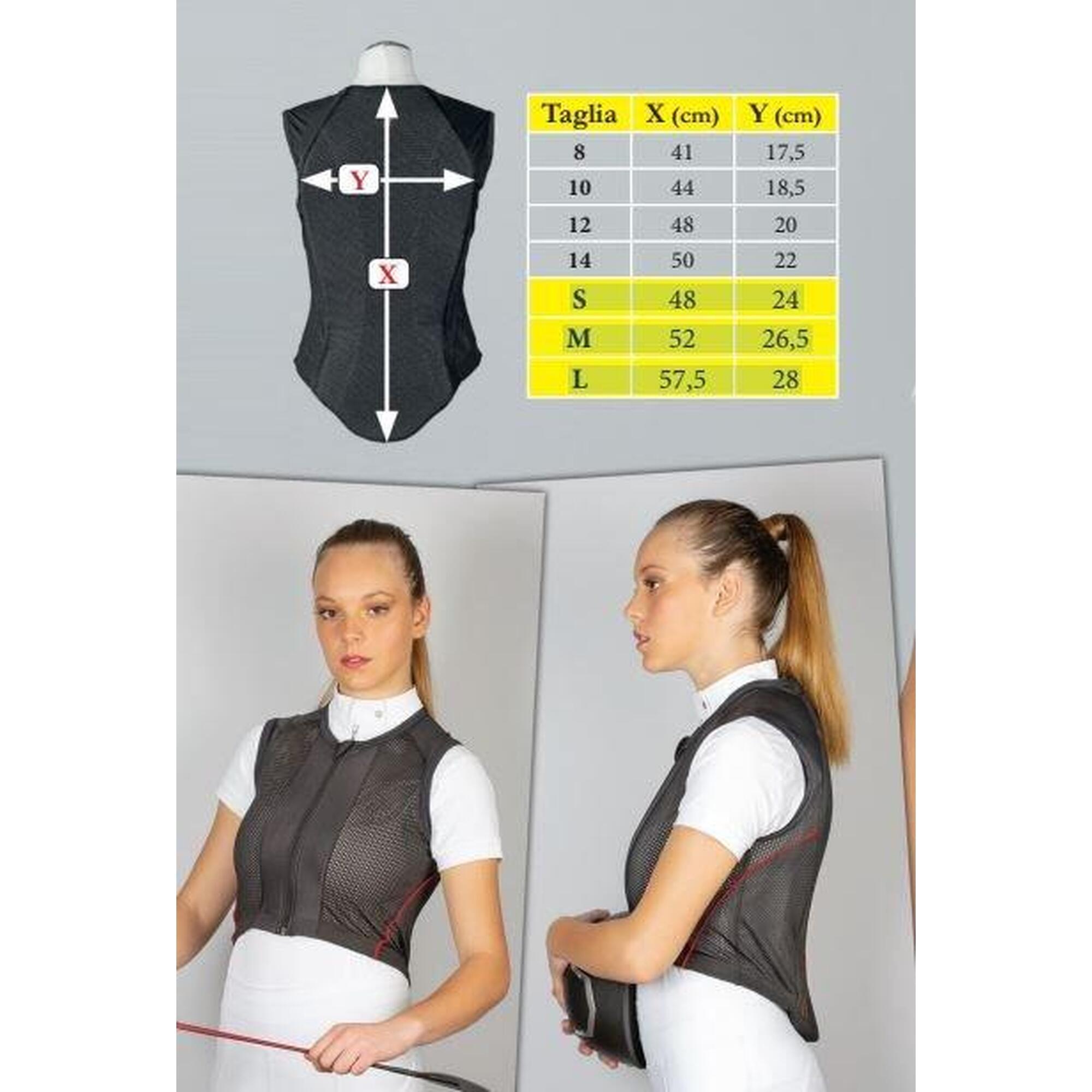 Protection dorsale équitation niveau 2 enfant Tattini