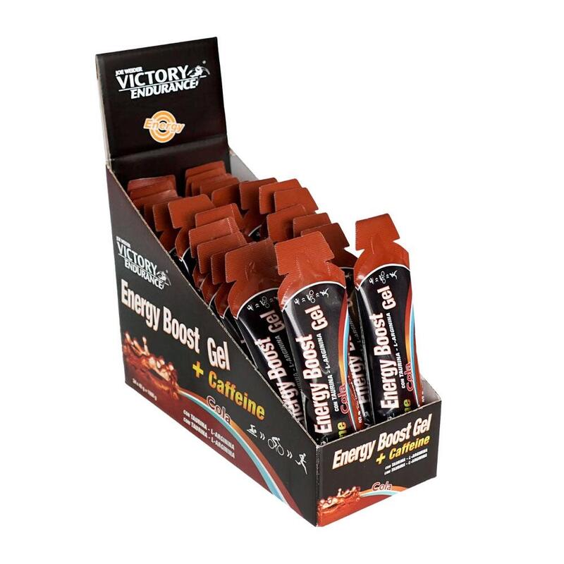 Victory Endurance - Energy Boost Gel 24 Gel x 42 Gr - Com cafeína