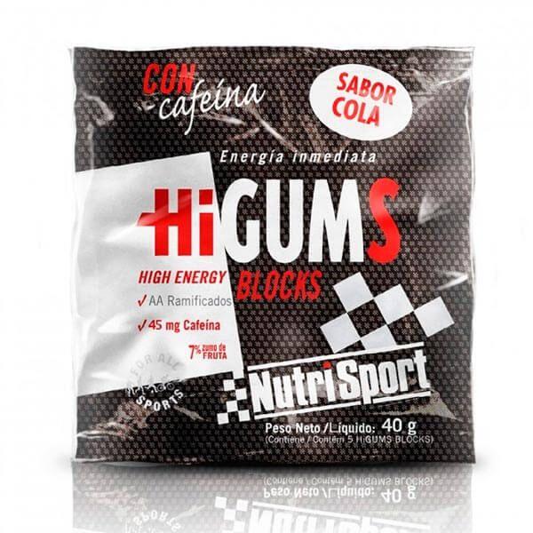 NUTRISPORT Higums high energy with caffeine - 40g Linha da Nutrisport
