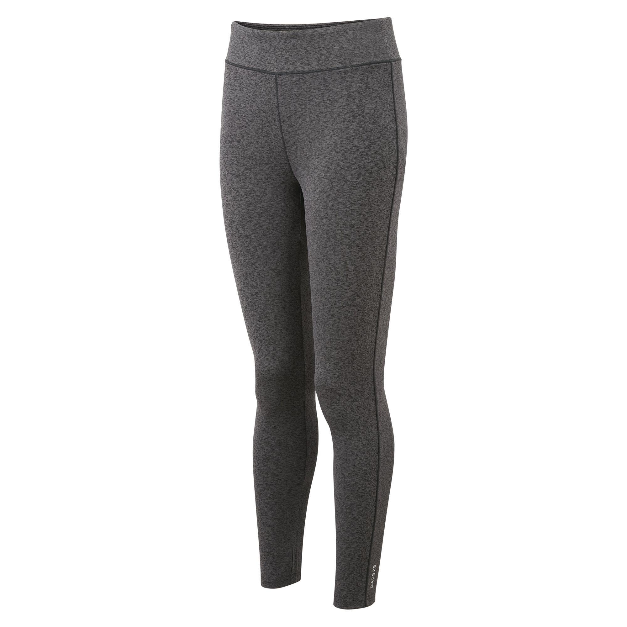 Womens/Ladies Influential Tight Lightweight Gym Leggings (Charcoal Grey) 3/4
