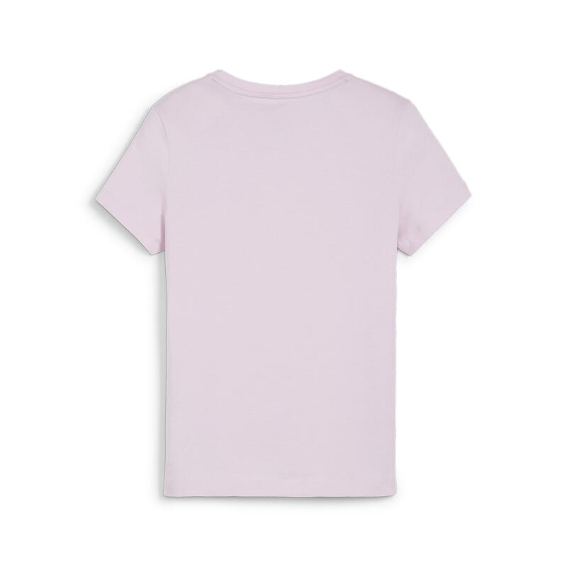 Camiseta Essentials Logo Niño PUMA Grape Mist Purple