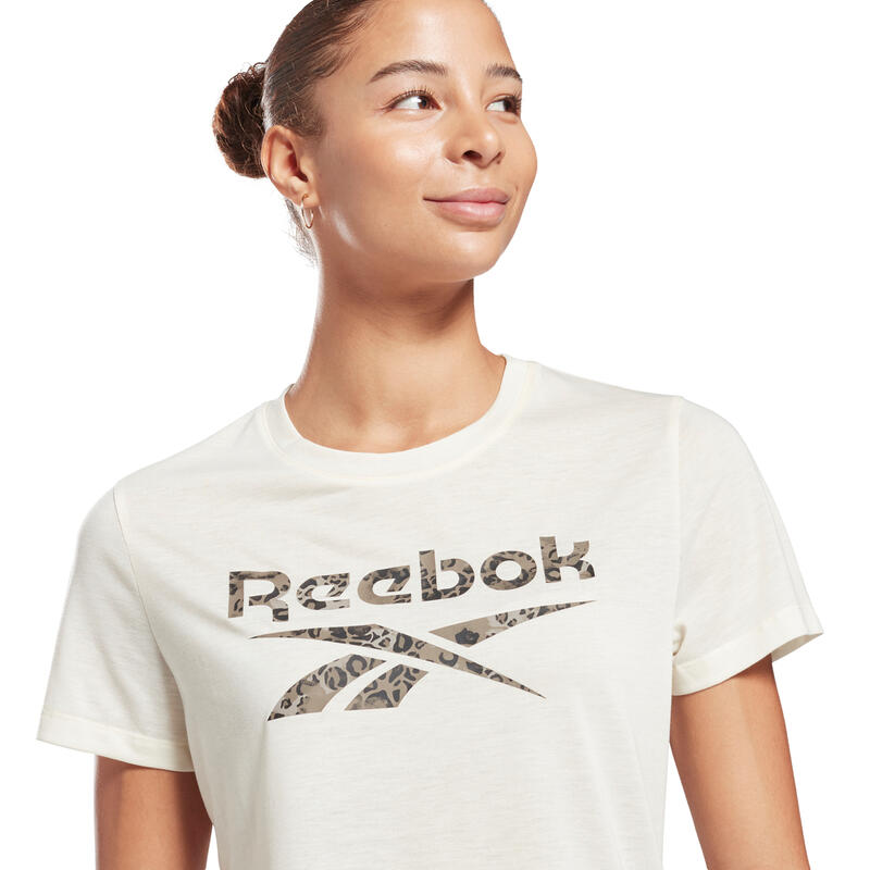 Maglietta da donna Reebok Modern Safari Logo