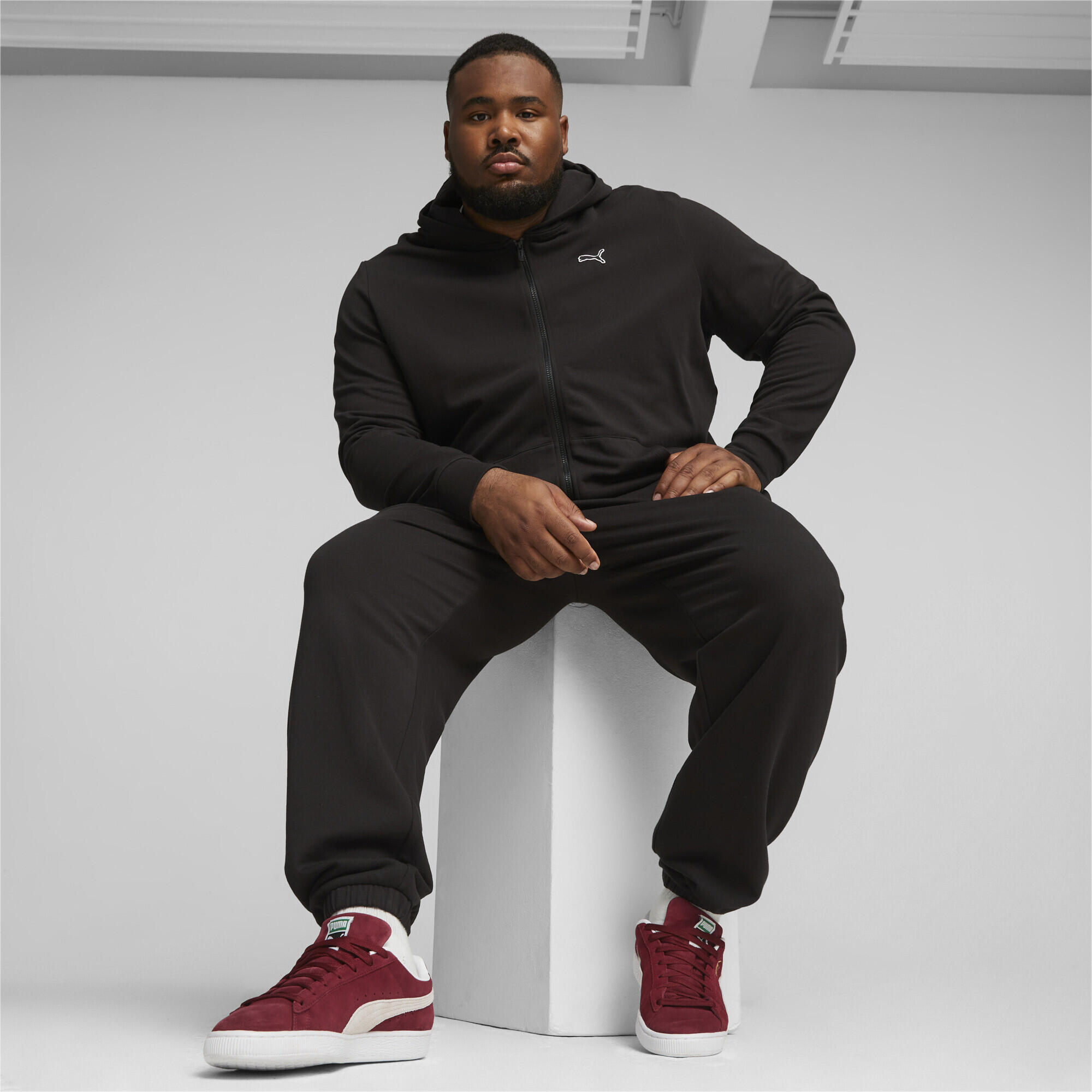 Hoodie zippé Better Essentials Homme PUMA Black 3/7