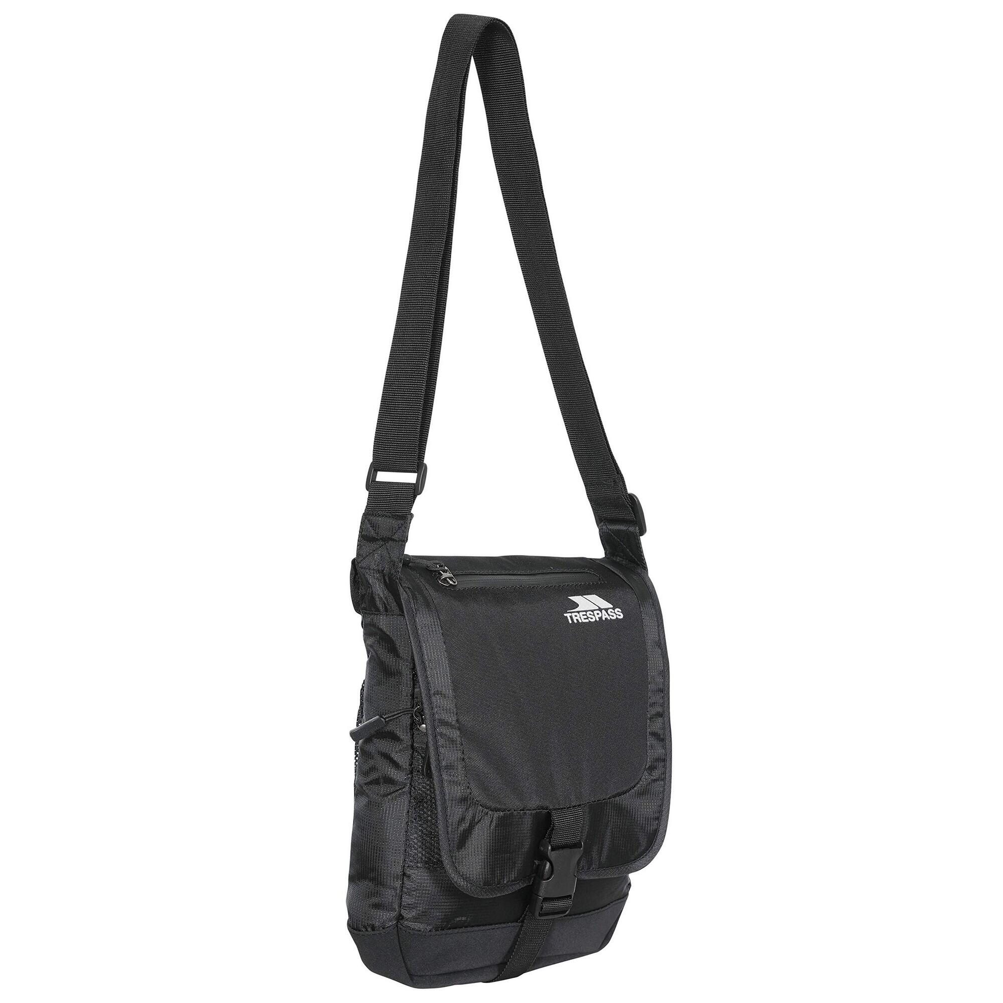 Strapper Schultertasche (2,5 Liter) Damen und Herren Schwarz 3/5
