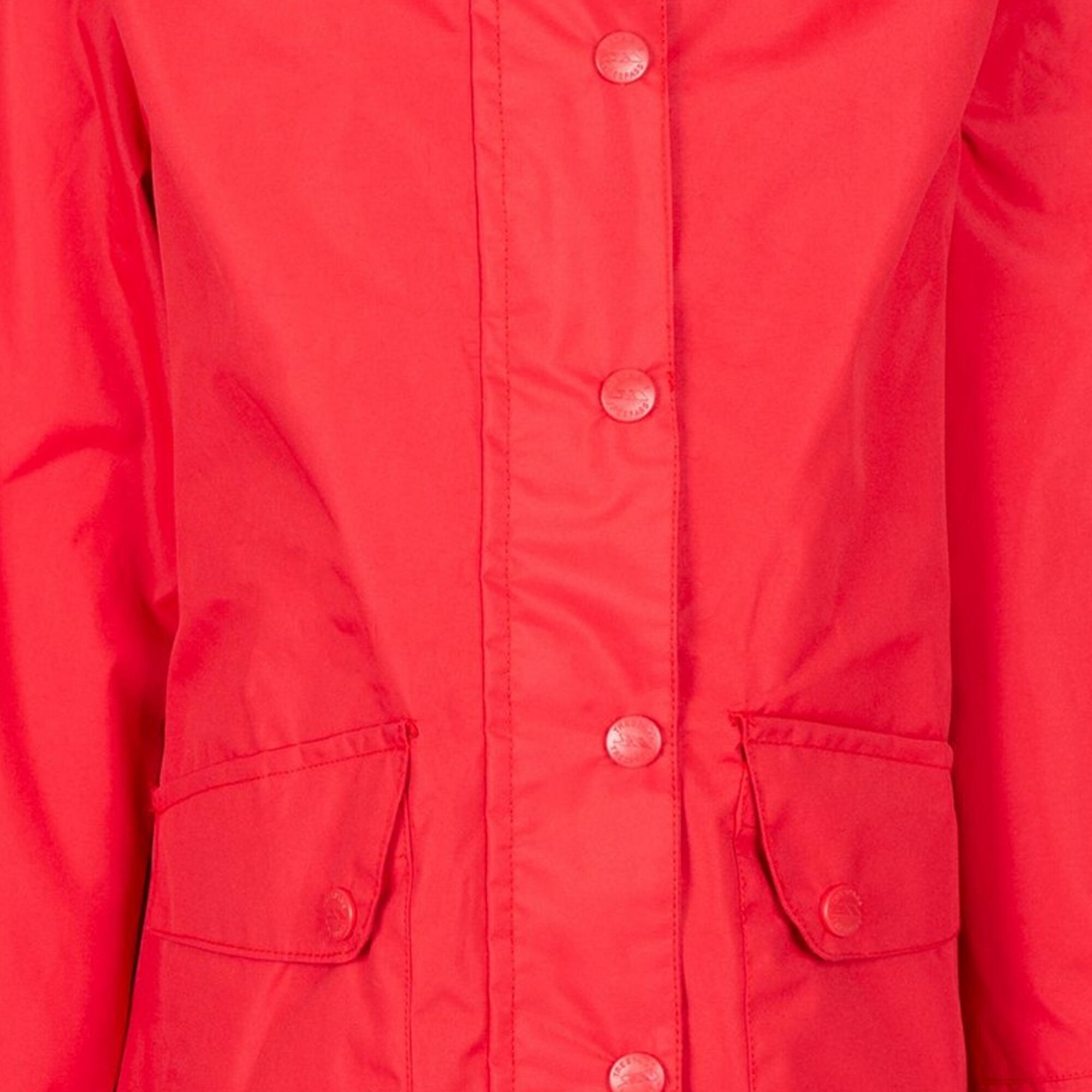 Veste Imperméable DRIZZLING Fille (Rouge) 3/4