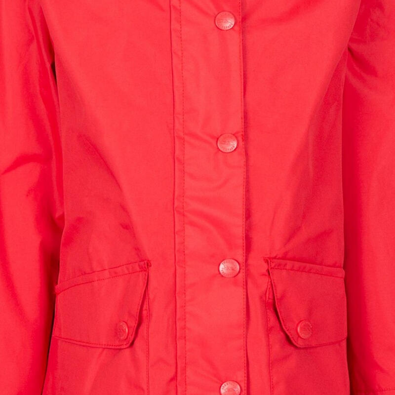 "Drizzling" Jacke, wasserfest für Mädchen Rot