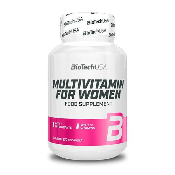 BioTech USA - Multivitamin for Women 60 tabs - Multivitamínico
