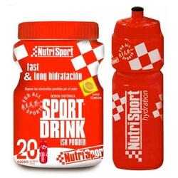 Sport drink iso powder - 1120g + bottle Orange de Nutrisport