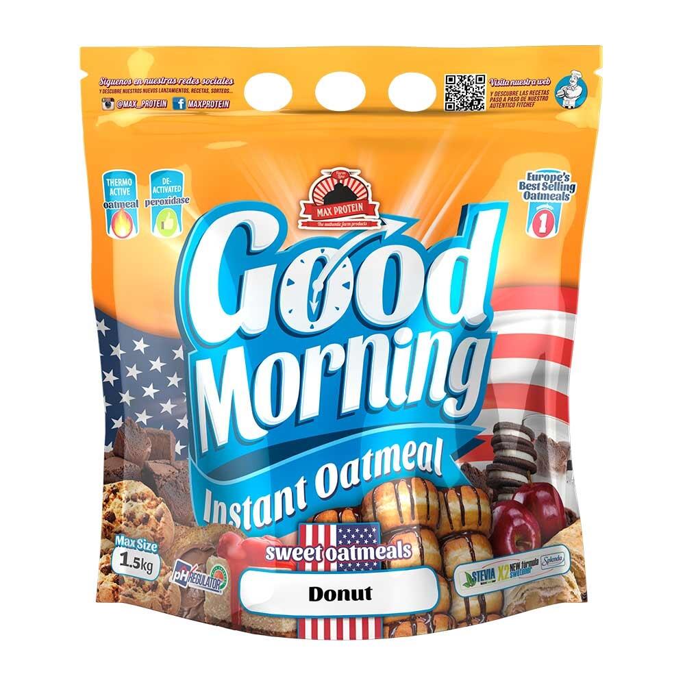 MAX PROTEIN Max Protein - Good Morning Instant® Oatmeal 1,5 kg - Farinha de aveia com sabor