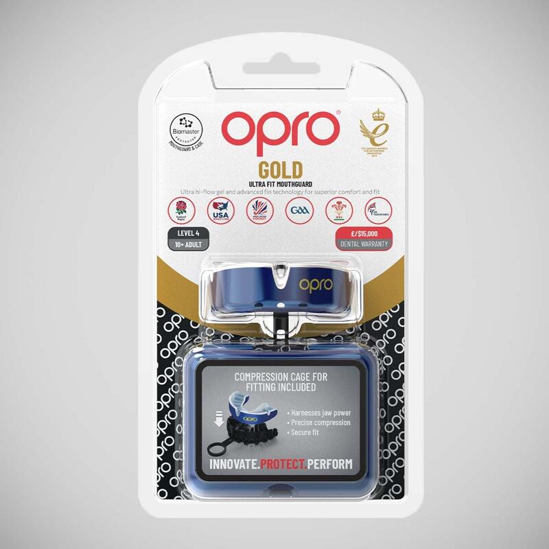 Mundschutz OPRO Self-Fit Gold Erwachsene