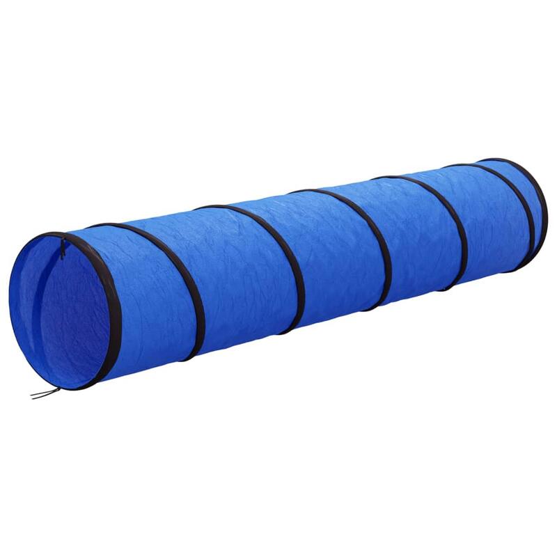 Túnel para cães Ø 40x200 cm poliéster azul