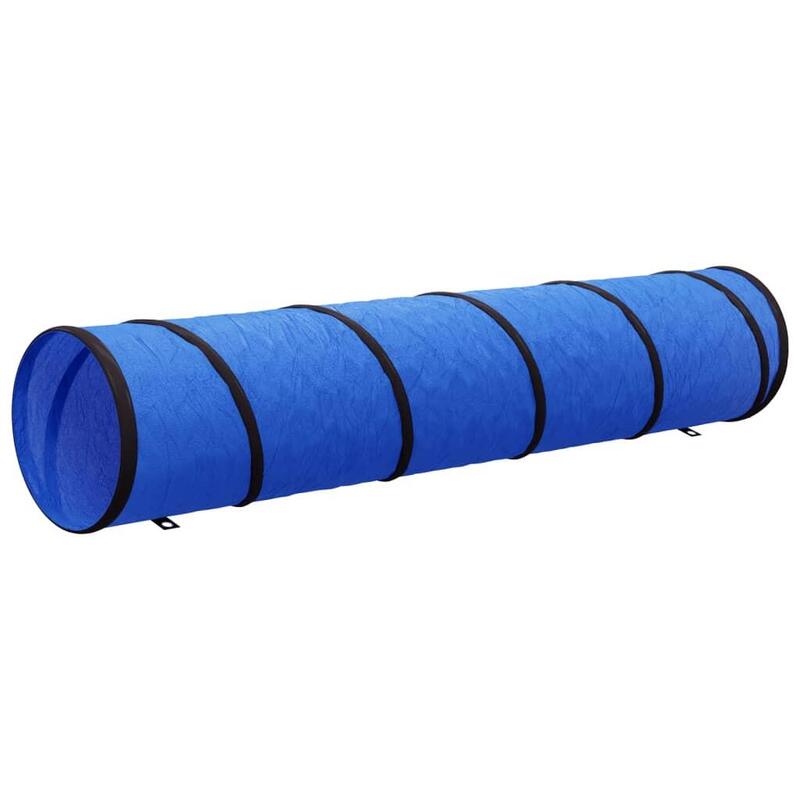 Túnel para cães Ø 40x200 cm poliéster azul