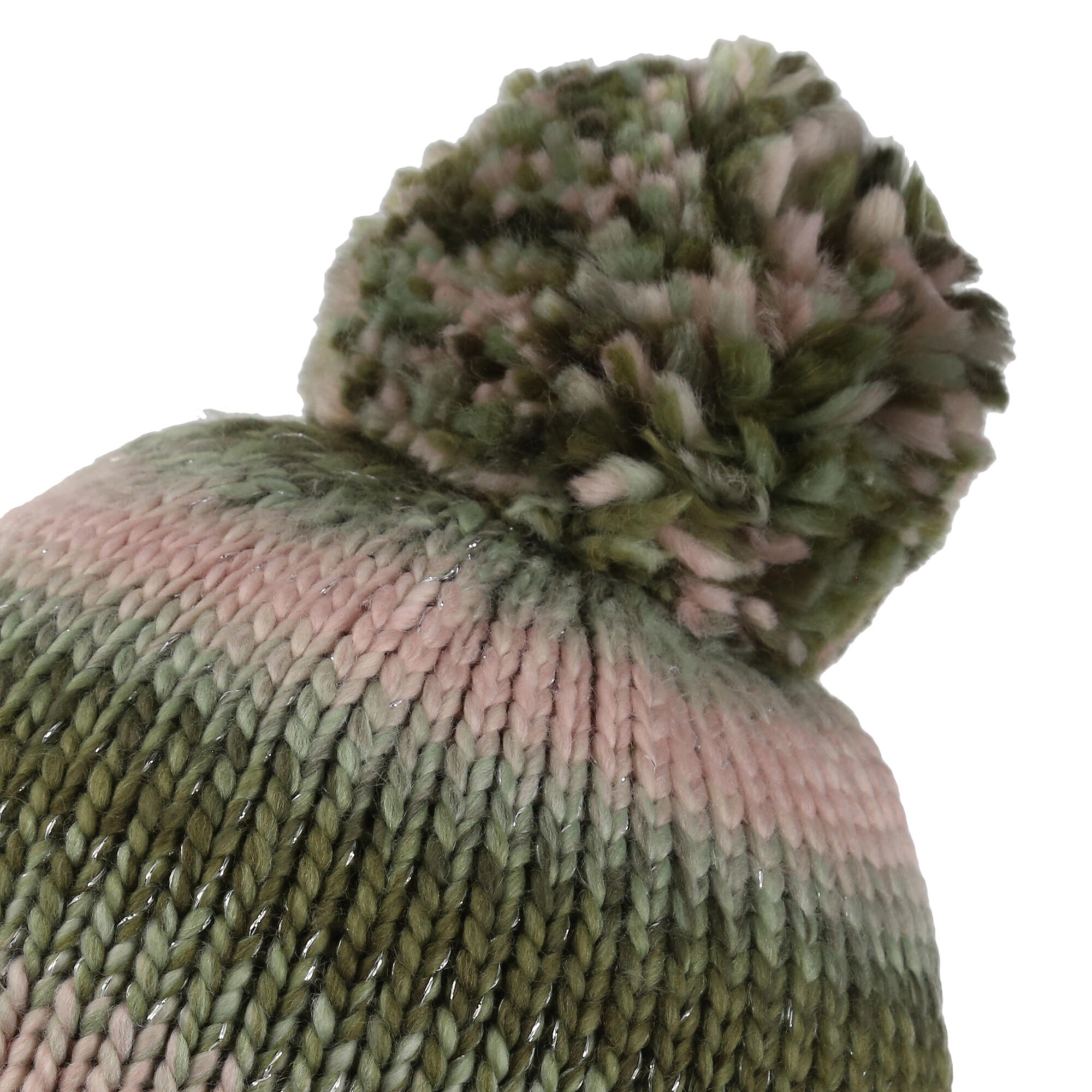 Womens/Ladies Frosty VI Knitted Beanie (Basil) 2/4