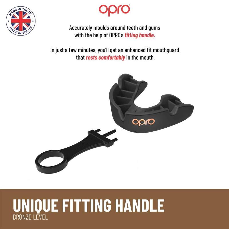 Mundschutz OPRO Self-Fit Bronze Erwachsene