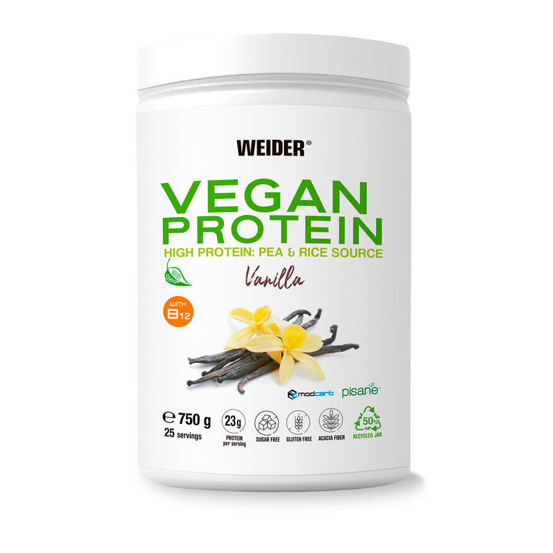 Proteína vegana 750g Weider