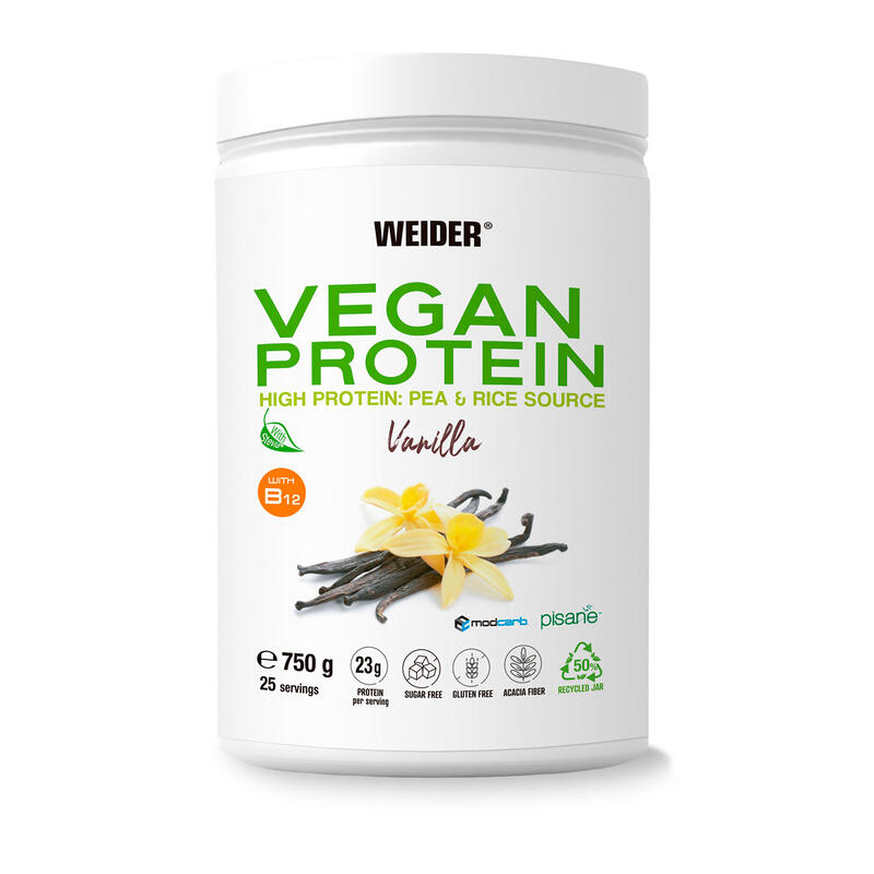 Weider Vegan Protein 750 Gr - Formula Mejorada