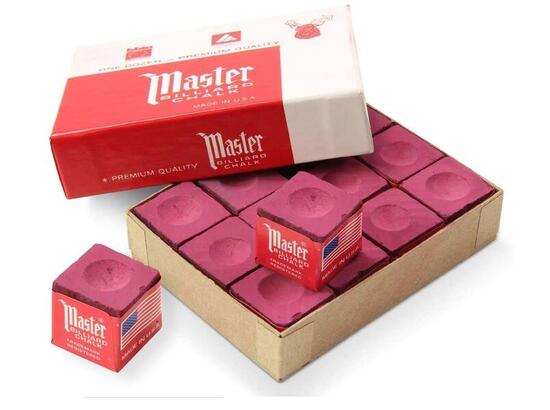 Master Billardkreide Rot