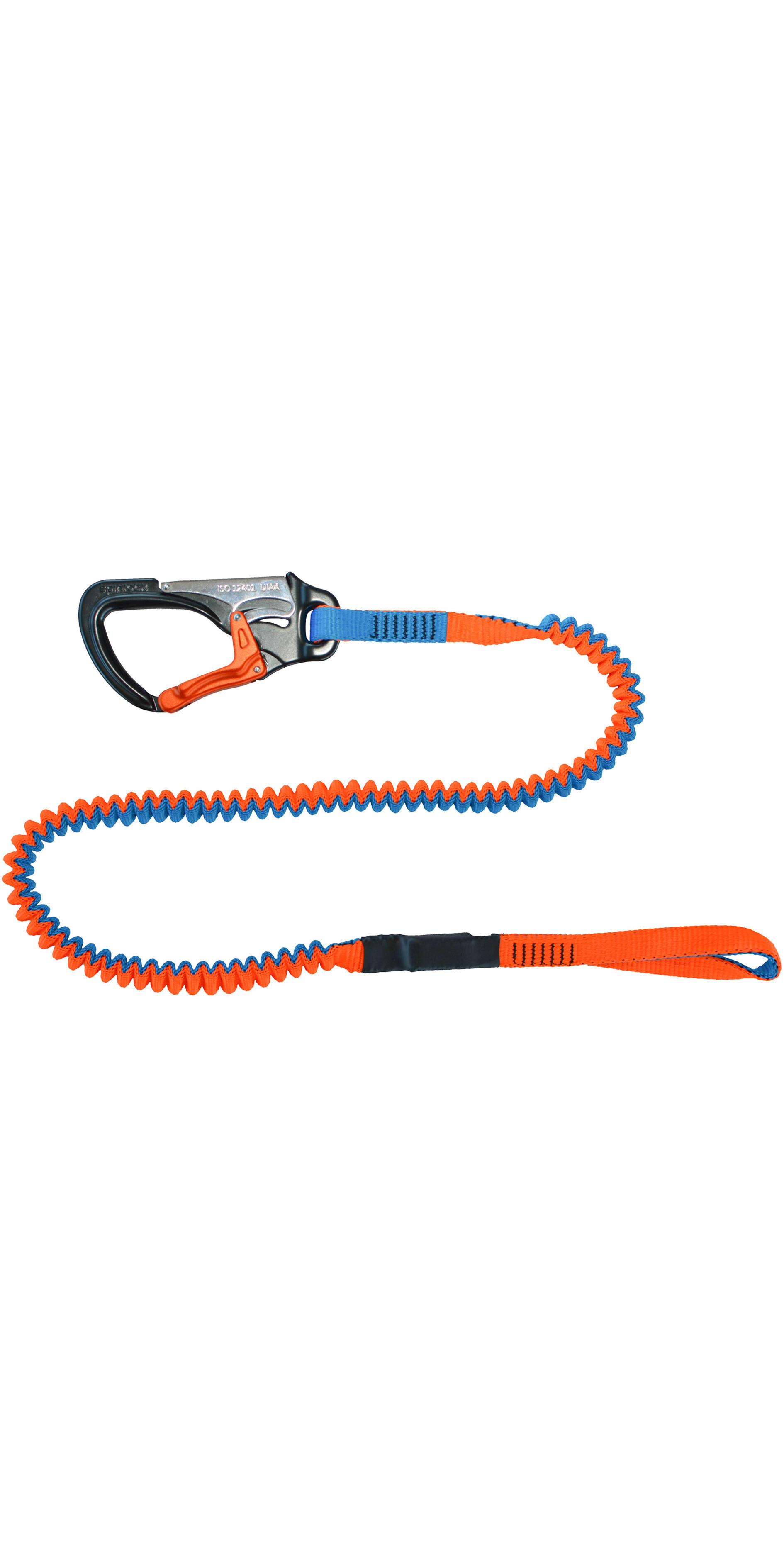 SPINLOCK Lifeline 1-Clip Performance - 1 veiligheidskarabijnhaak, 1 lus, elastisch