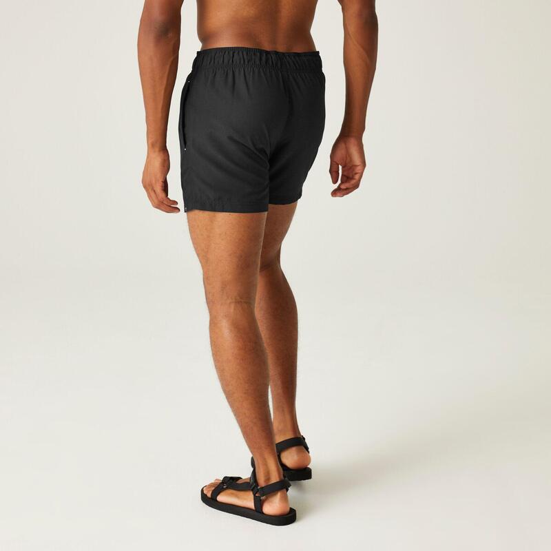 Mawson II Short de bain pour homme - Noir