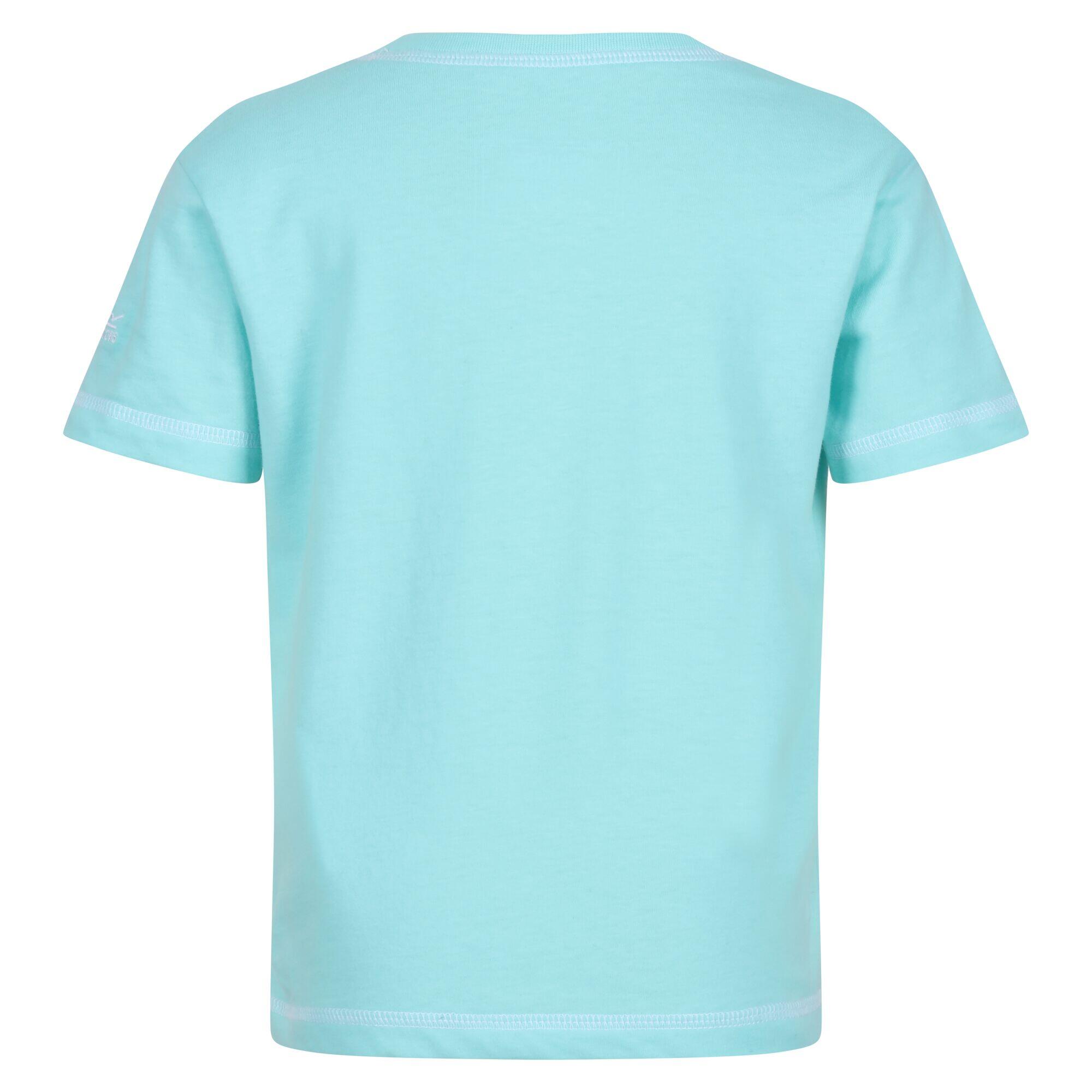 Peppa Pig Kids Walking Short Sleeve T-Shirt - Aruba Blue 2/5