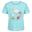 Peppa Wutz Kurzärmeliges Walkingshirt für Kinder - Hellblau