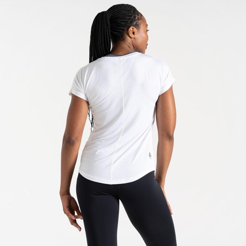 Vigilant Dames Yoga T-shirt - Wit