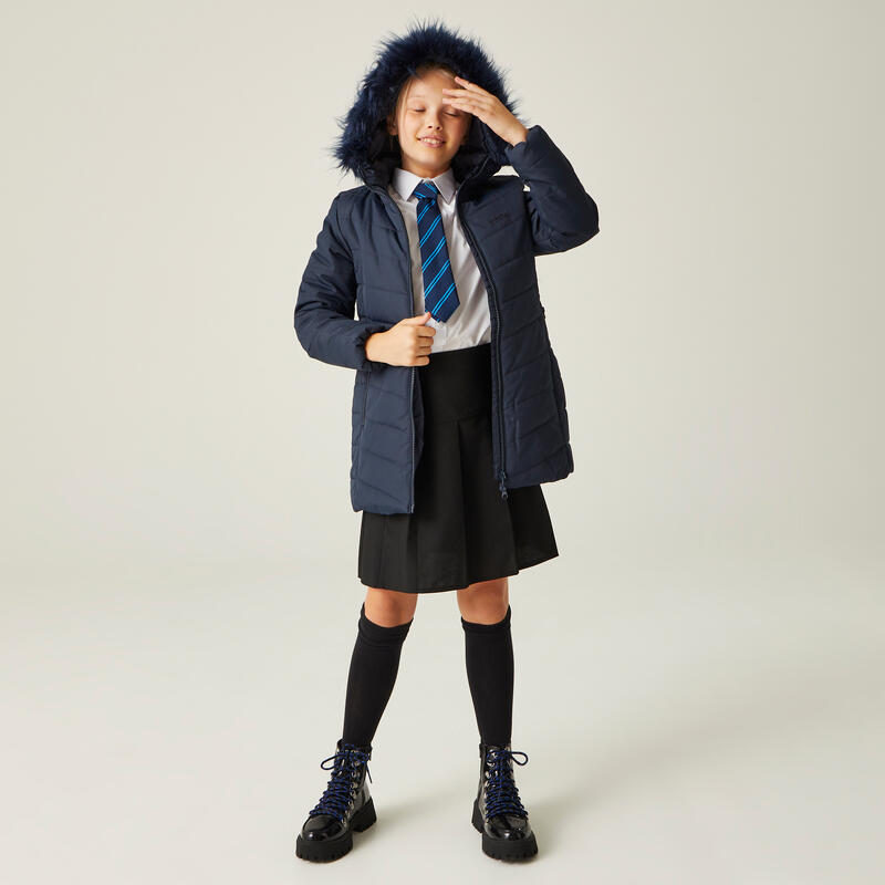 Fabrizia Wanderparka-Jacke für Kinder, isolierend - Marineblau