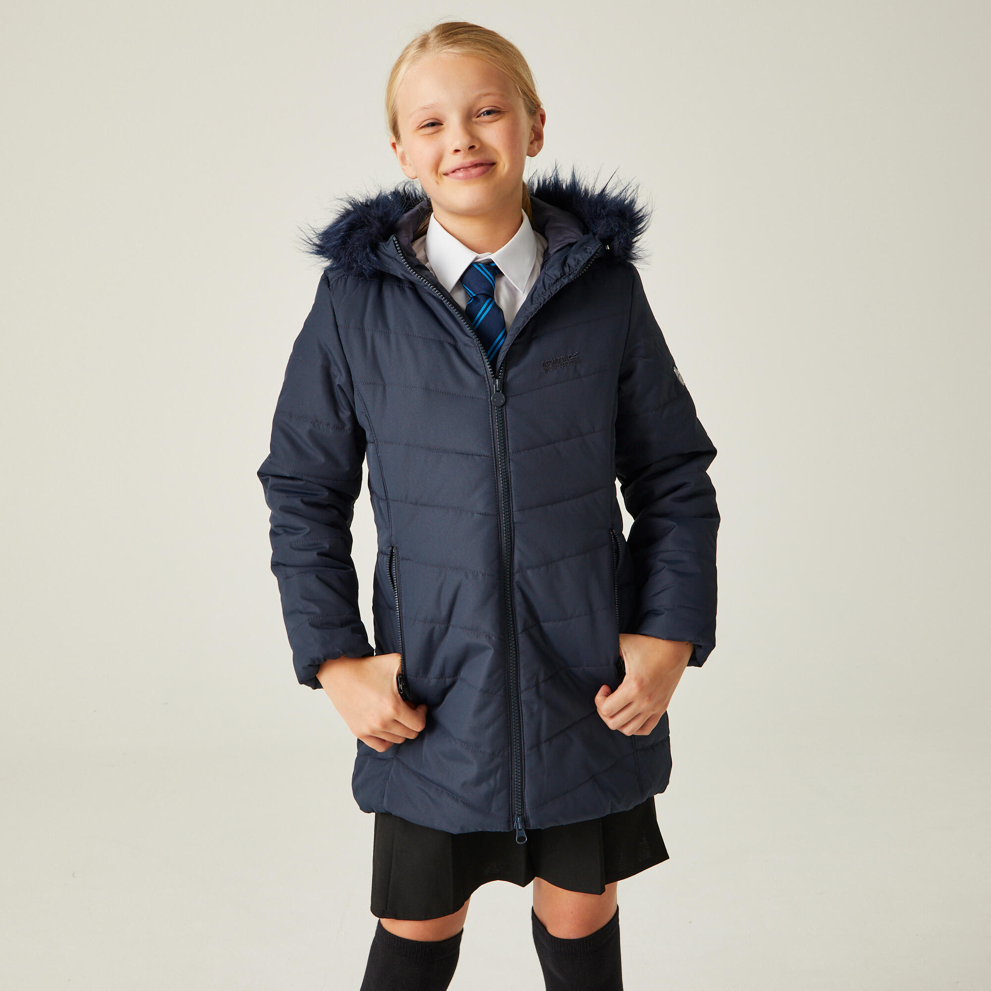 Fabrizia Parka De Randonnée Isolé Pour Enfant - Marine