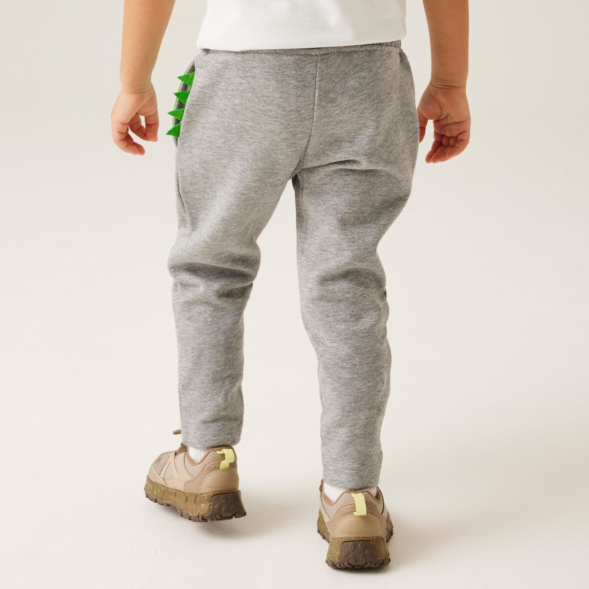 Peppa Pig Kids' Hiking Polycotton Joggers - Light Grey 2/5