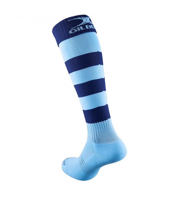 Kryten II Hoop Socks, Navy / Sky 1/3