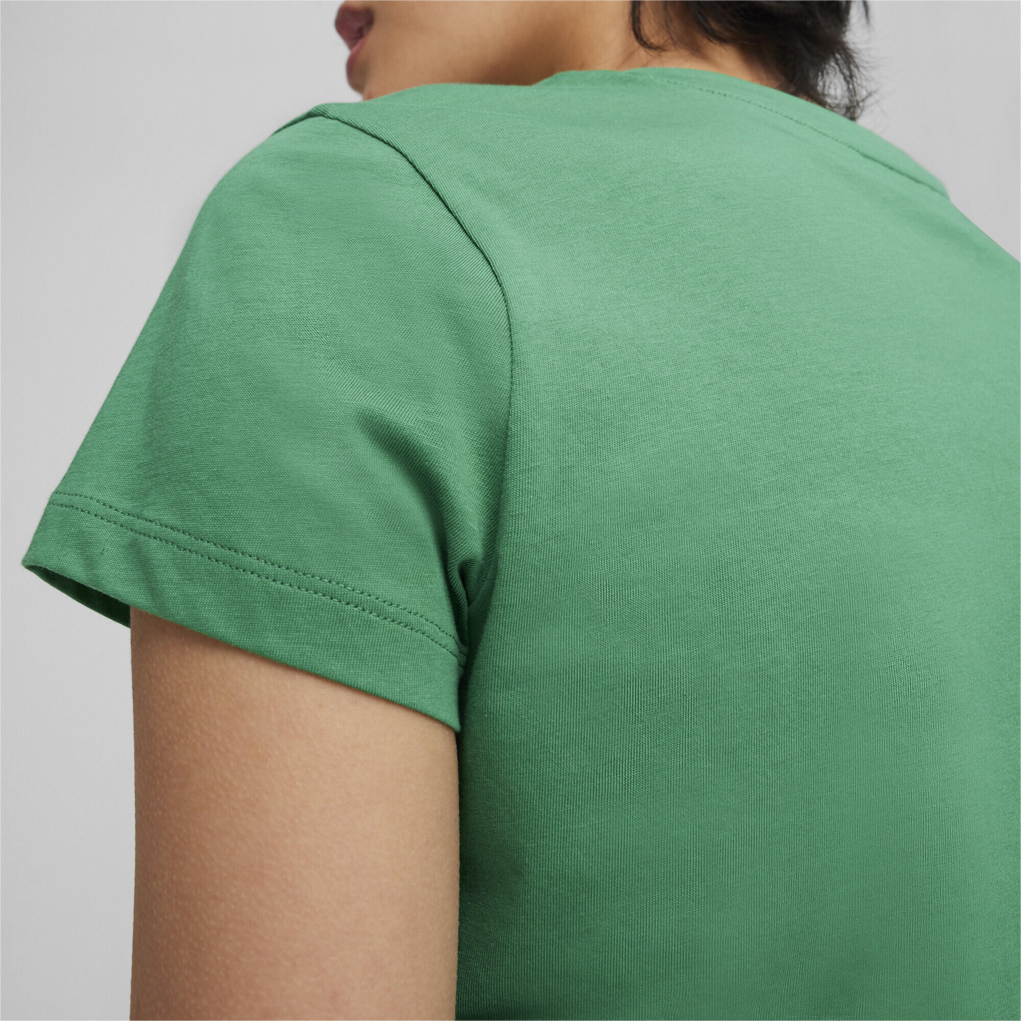 T-shirt Script ESS+ Femme PUMA Archive Green 4/6