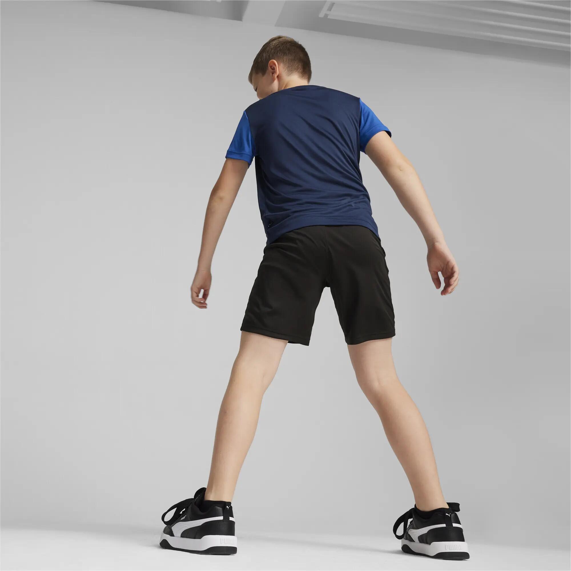 Conjunto Niño de camiseta y shorts de poliéster PUMA Club Navy Blue 4/5