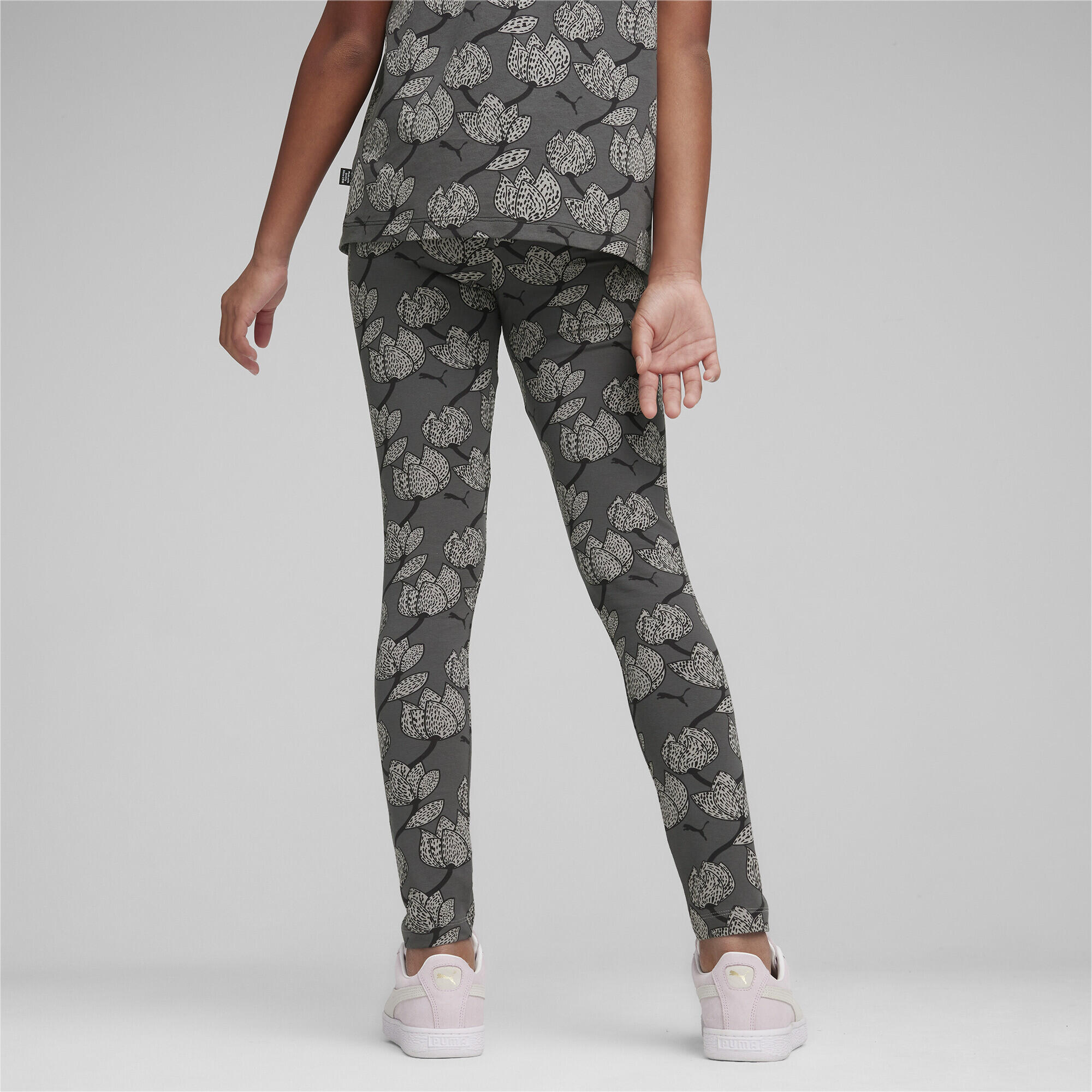 Leggings mit Blumenprint, Mädchen Puma ESS+ Blossom 3/7