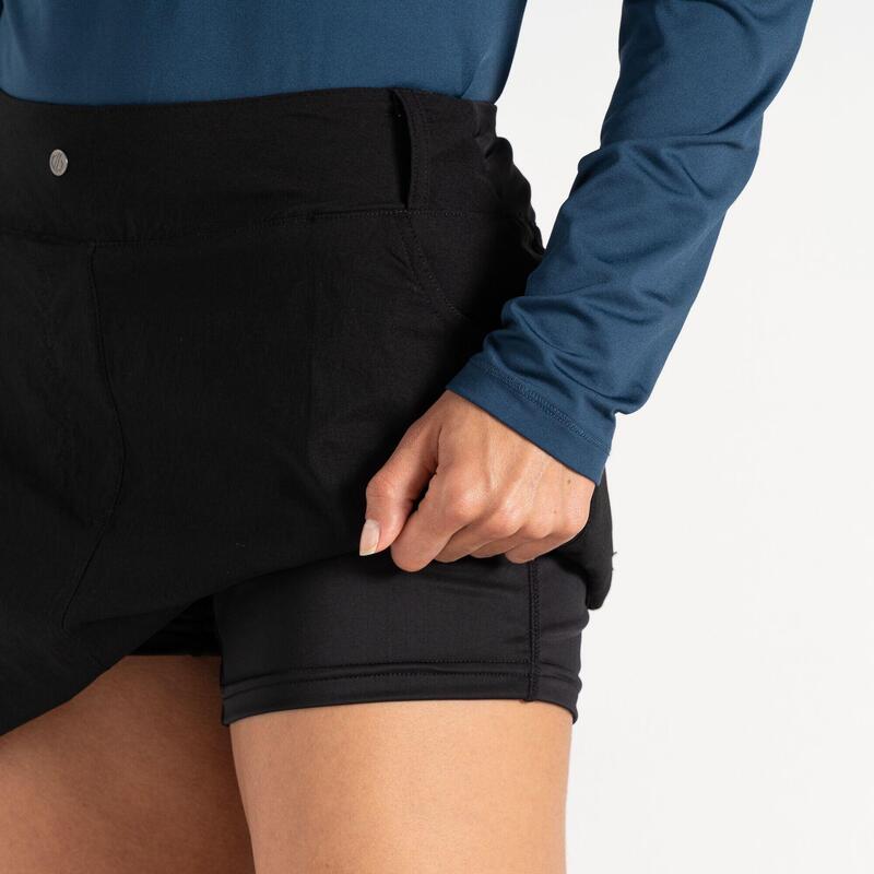 Melodic III Femme Fitness Jupe short - Noir