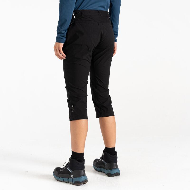 Capri Melodic II 3/4 Short Wandern/Outdoor/Trekking Damen Black Ohne