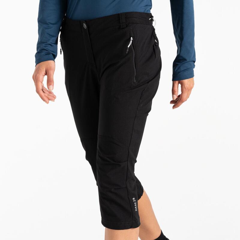 Capri Melodic II 3/4 Short Wandern/Outdoor/Trekking Damen Black Ohne