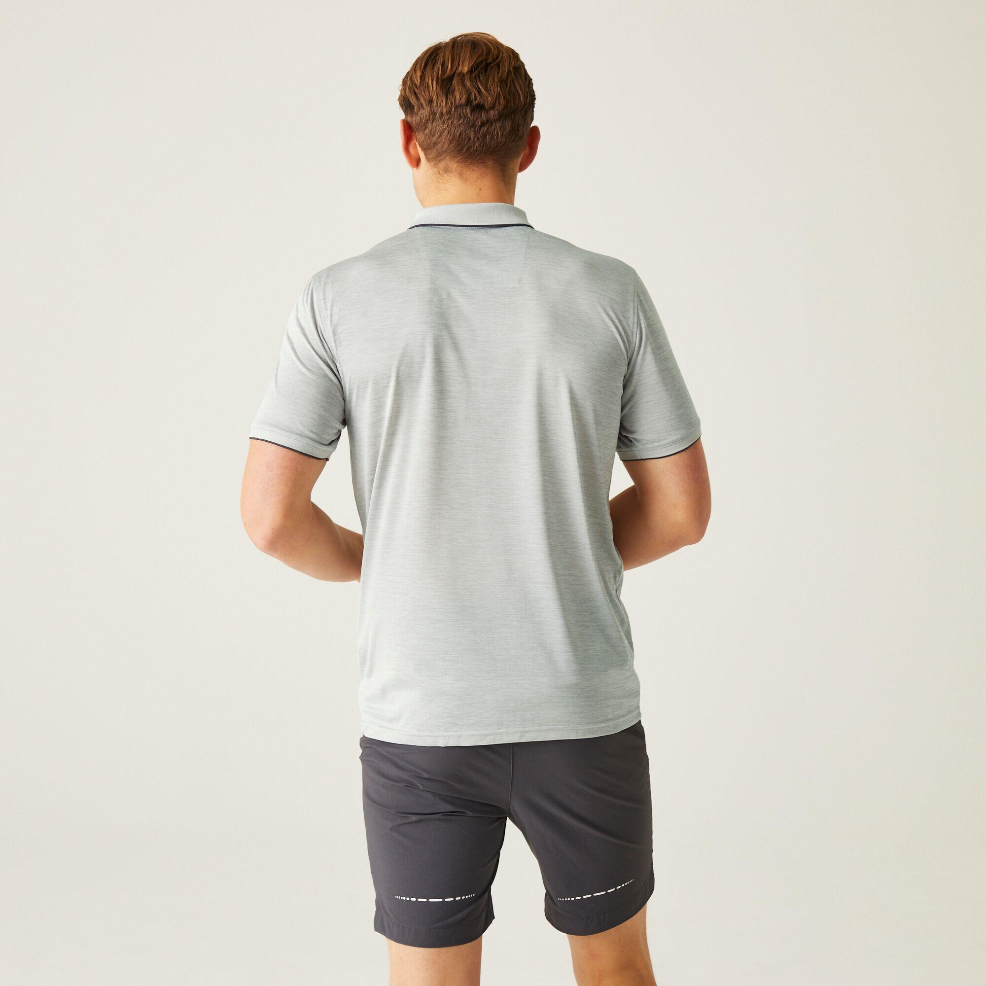 Remex II Men's Fitness T-Shirt - Pale Grey 2/6