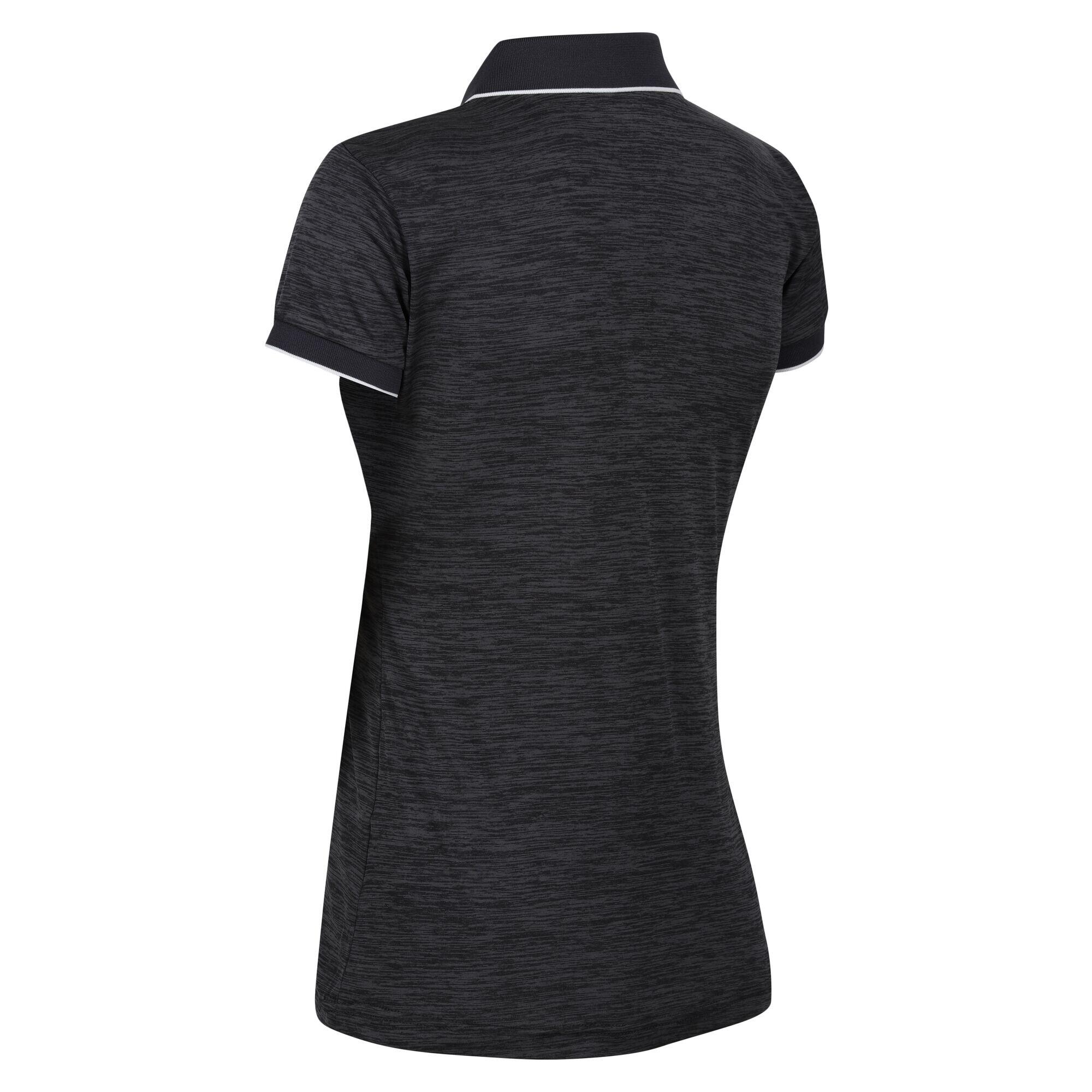 Remex II Women's Walking Short Sleeve T-Shirt - Black 4/6