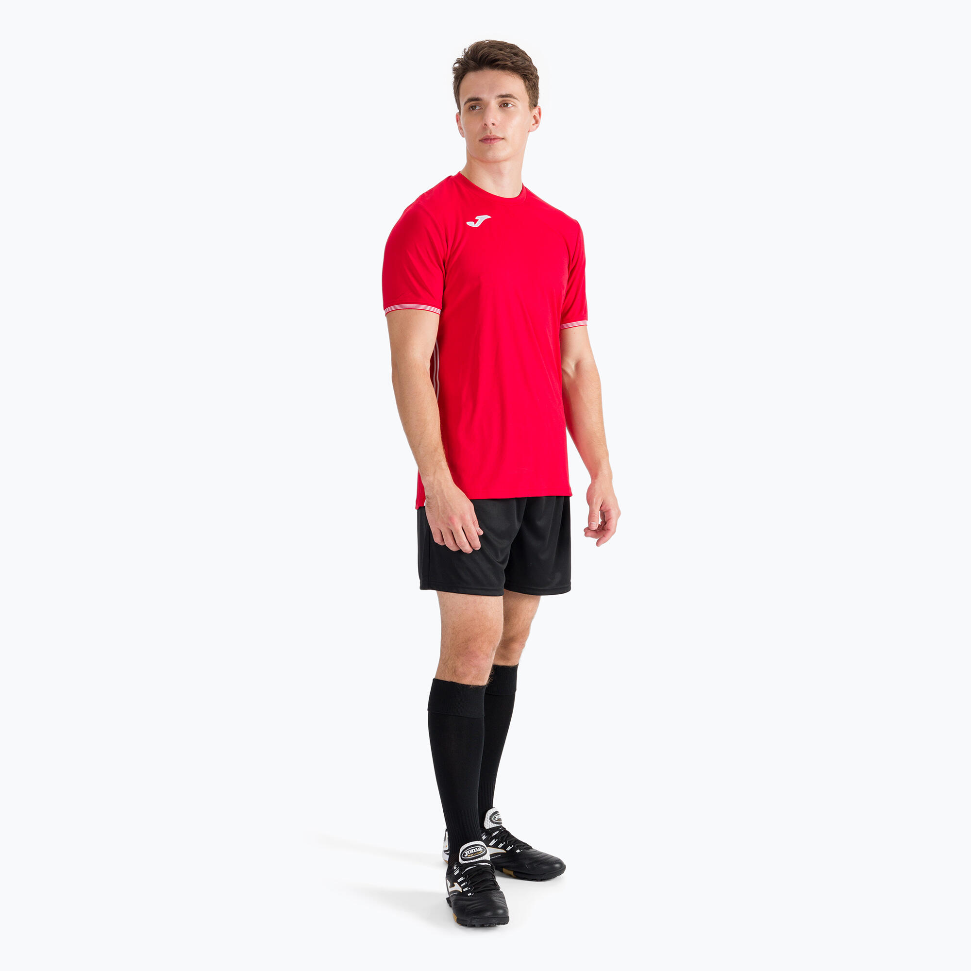 Maillot Manches Courtes Football Homme Joma Campus III Rouge 5/5