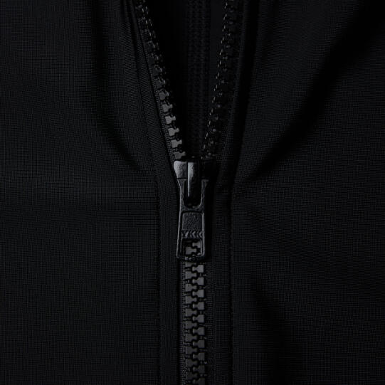 Eco Endurabrite Men'S Essential Zip Front Long Sleeve Rash Top - Black