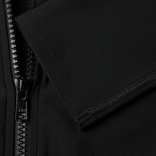 Eco Endurabrite Ladies' Essential Zip Front Long Sleeve Rash Top - Black