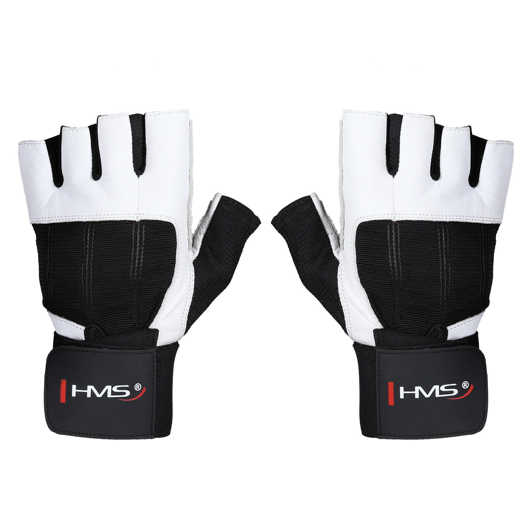 Hms - Gants De Musculation  Hms Rst04 - Gants - Blanc|noir - 42 M/l - Decathlon