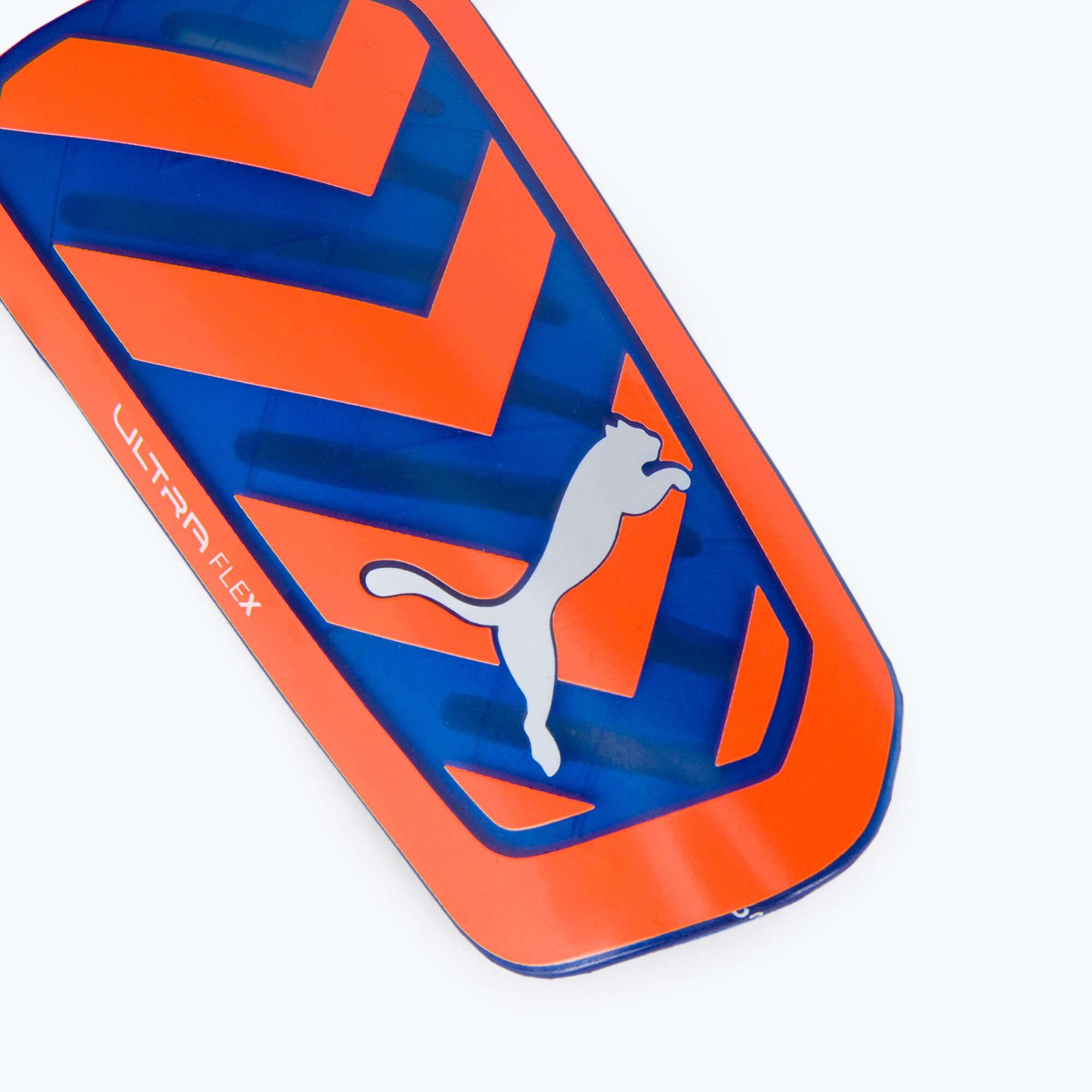 Parastinchi da calcio ULTRA Flex Sleeve PUMA Ultra Orange Blue Glimmer 4/5