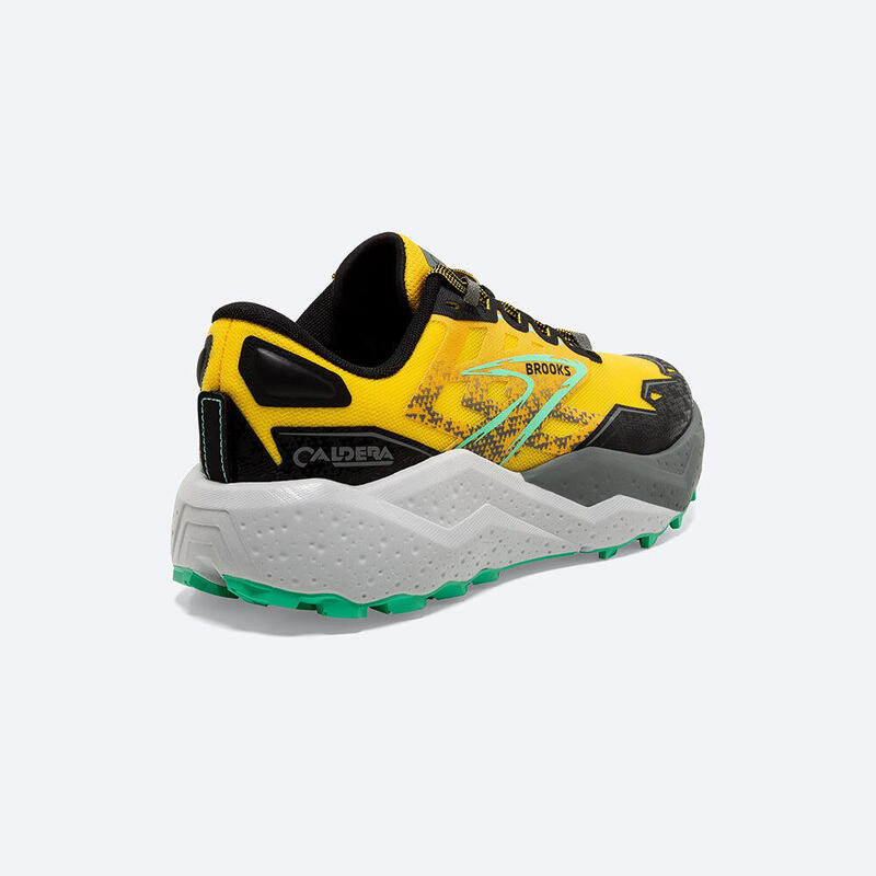Caldera 7 Men's Trail Running Shoes - Yellow