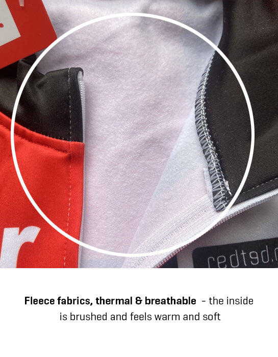 Giacca da ciclismo retrò (pile) La Vie Claire Multicolore – RedTed 3/7