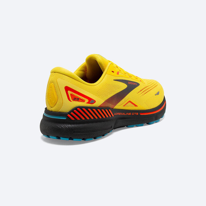 Adrenaline GTS 23 男裝路跑鞋 - 黃色